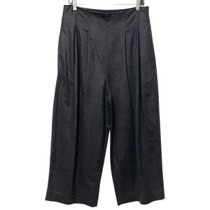 NWT COS Wool Blend Pleated Wide Leg Trouser Pants 12